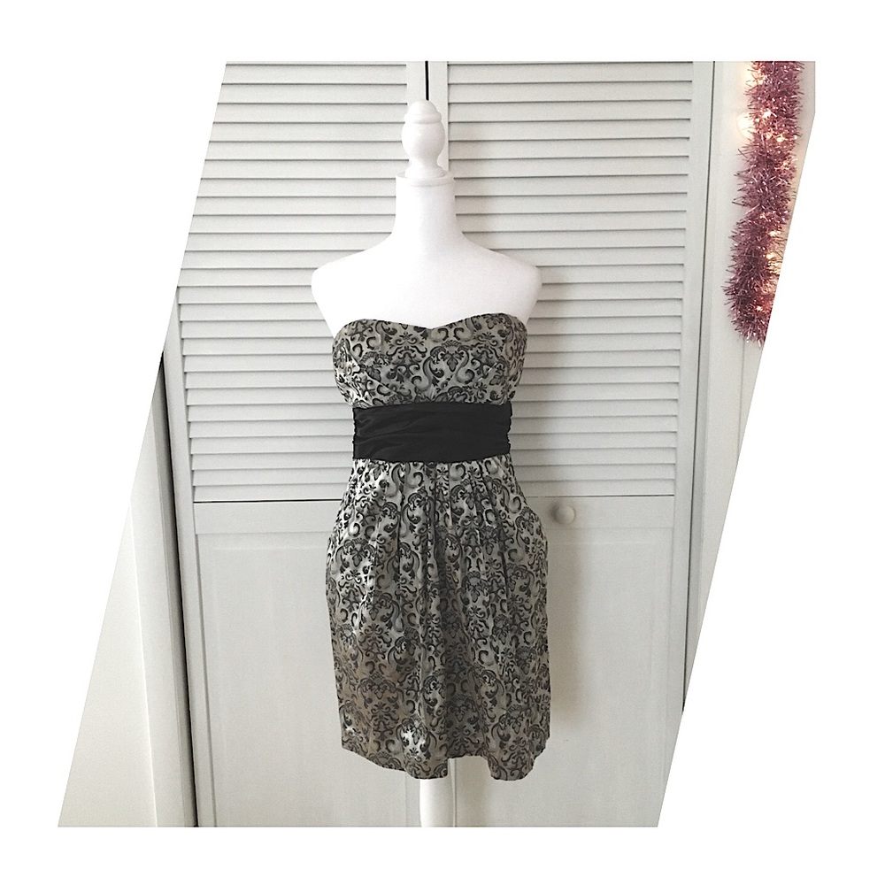 Strapless Tieback Dress